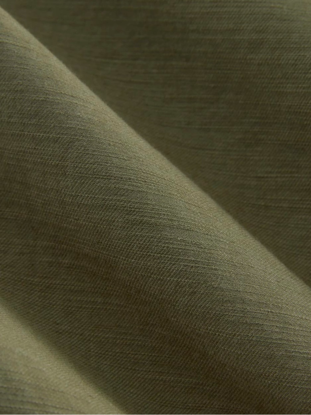 NWT EVERLANE The Fatigue Barrel Pant Kalamata Olive Green Cotton Linen Blend 6 - Picture 6 of 13